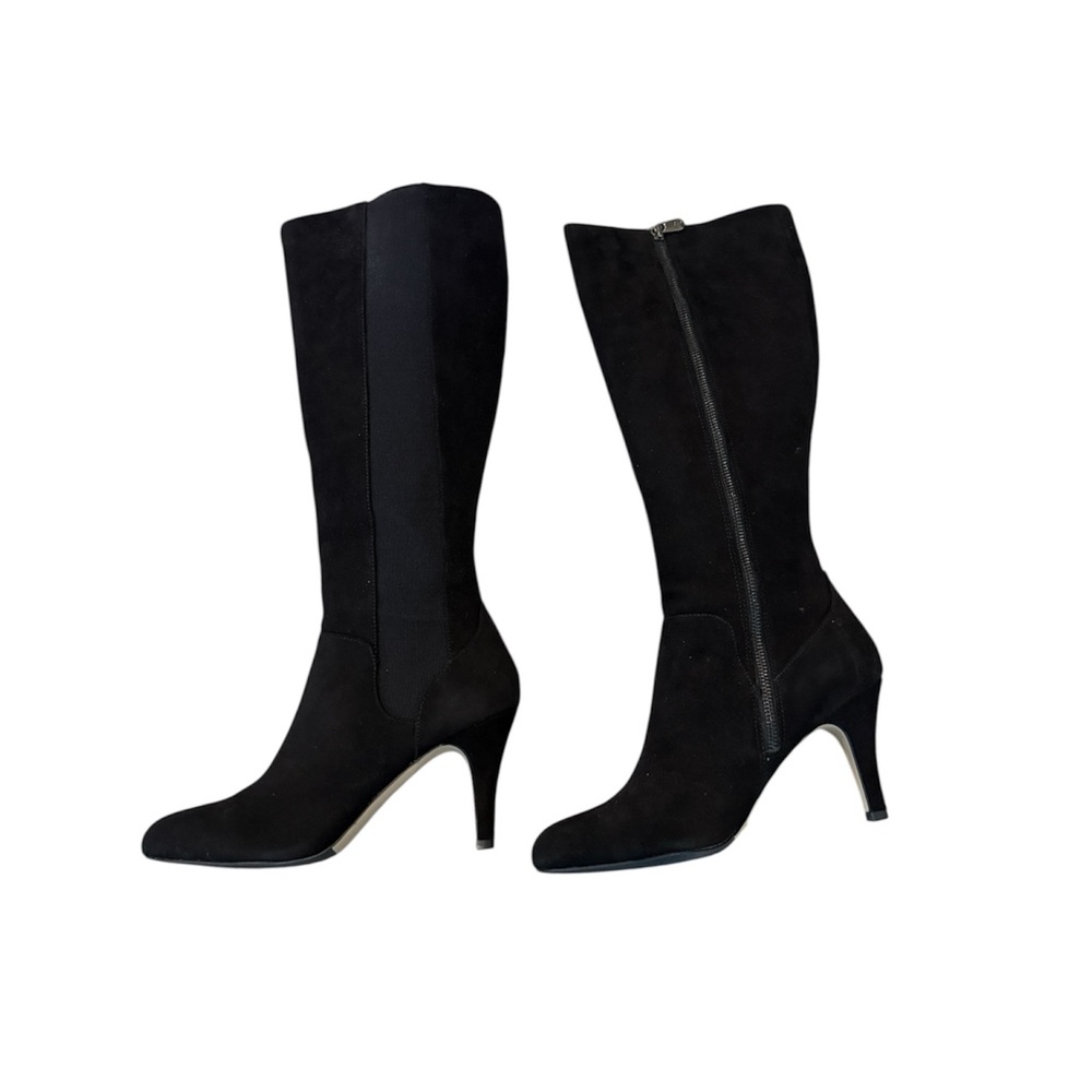 Adrienne Vittadini Black Heeled Boots